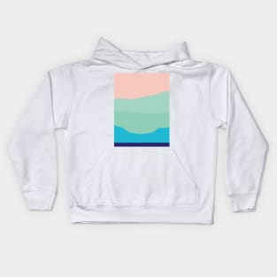 Harmony of sunset Kids Hoodie